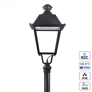 Farol Ornamental LED QUILLAY 60W IP66 Protocolo Ds1