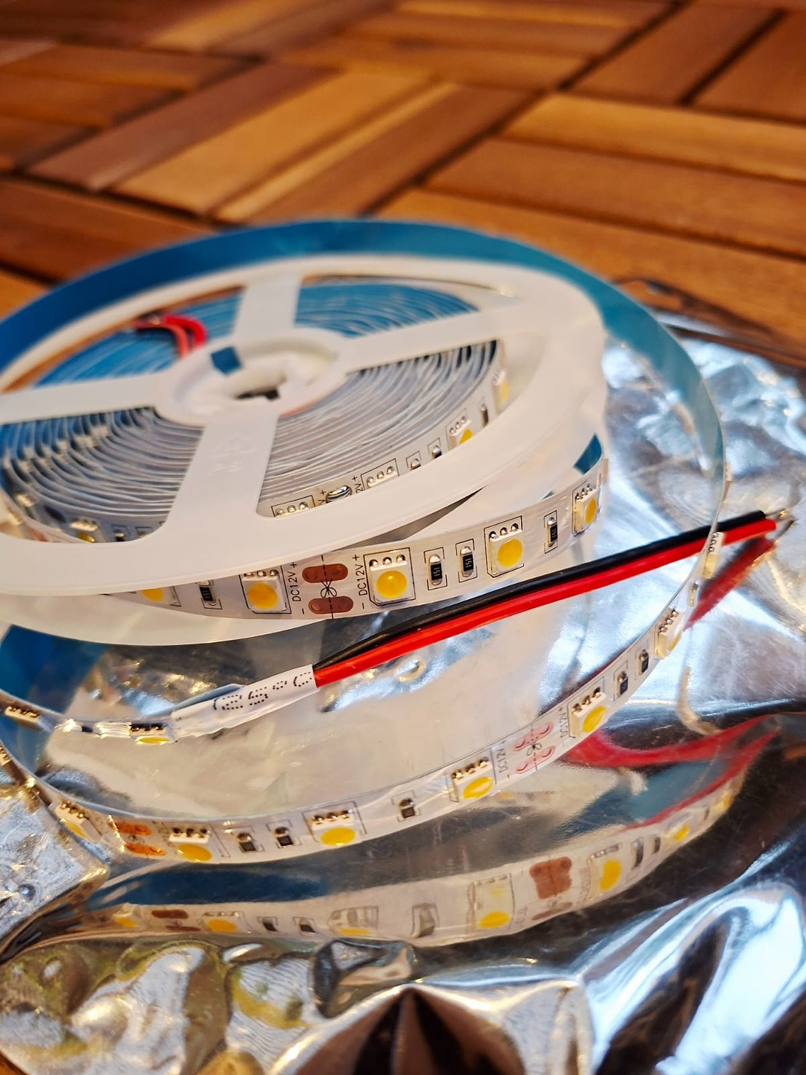 Cinta LED 14W 12V 3000K 5m IP20 SMD 5050 3