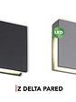 Aplique LED Exterior DELTA 4,8W 3000K IP54 Gris Oscuro - Miniatura 3