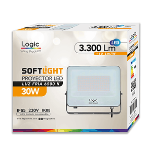 Proyector LED SOFTLIGHT 30W Luz Fría IP65 SEC