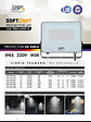 Proyector LED SOFTLIGHT 30W Luz Fría IP65 SEC - Miniatura 5