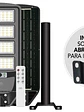 Luminaria Solar Peatonal S02 NEW 200W Luz Fría Sensor Movimiento IP65 - Miniatura 1
