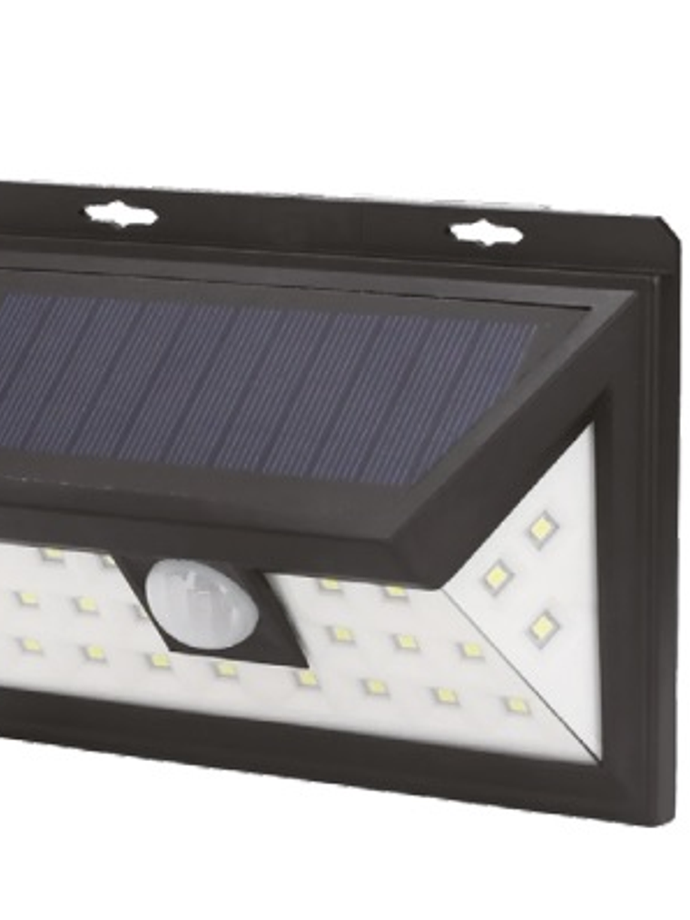 Aplique solar LED 6500K luz fría con sensor IP65 1