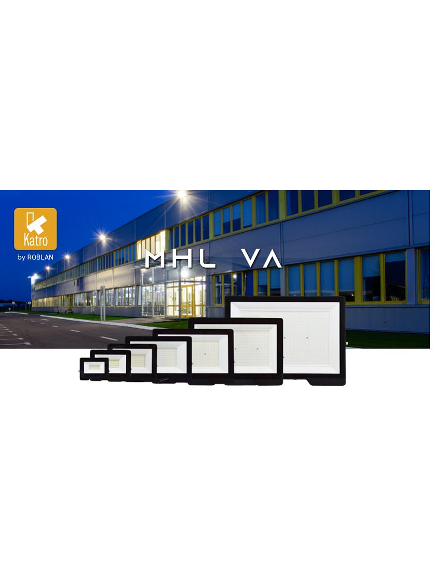 Proyector LED KATRO ROBLAN 10W IP65 Luz Fria 5