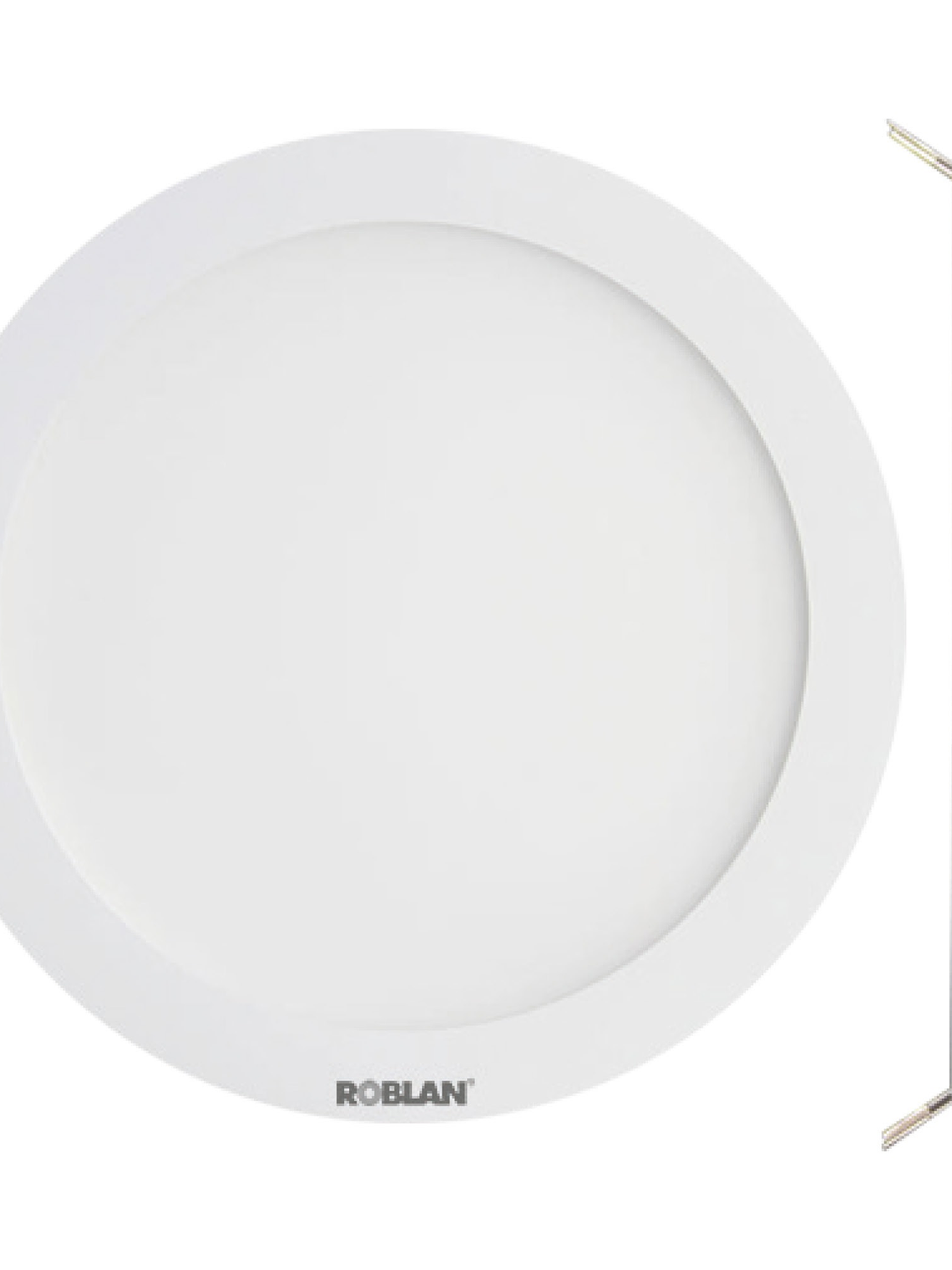 Panel LED Embutido Redondo 18W KATRO ROBLAN Luz Cálida  1