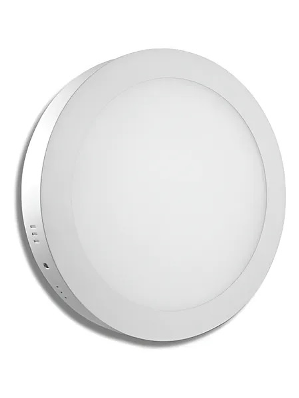 Panel LED Redondo Sobrepuesto 18W ROBLAN Luz Fría 6500K 1
