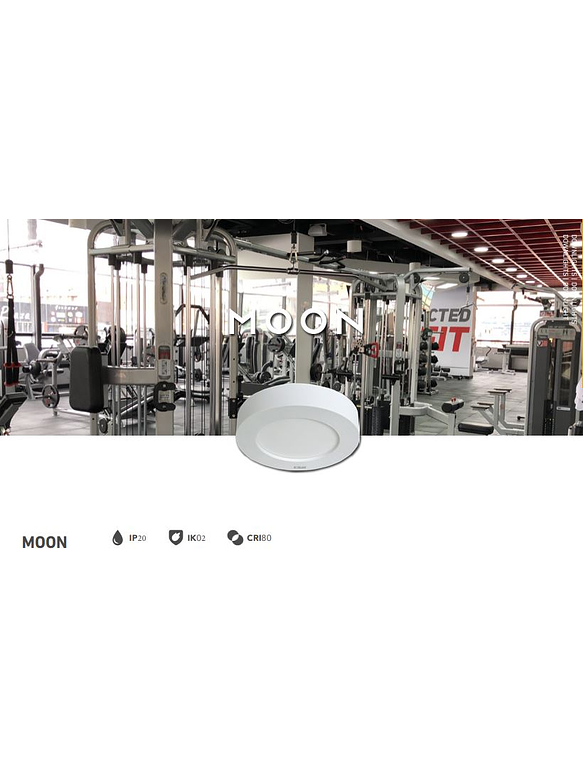 Panel LED Sobrepuesto KATRO ROBLAN 18W Luz Cálida  2