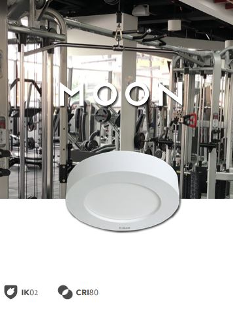 Panel LED Sobrepuesto KATRO ROBLAN 18W Luz Cálida  2