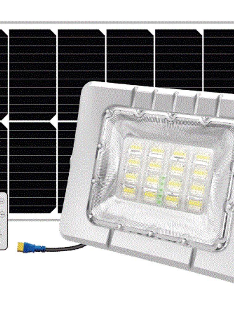 Proyector solar LED AUSTRAL 600W luz fría 6500K IP65  1