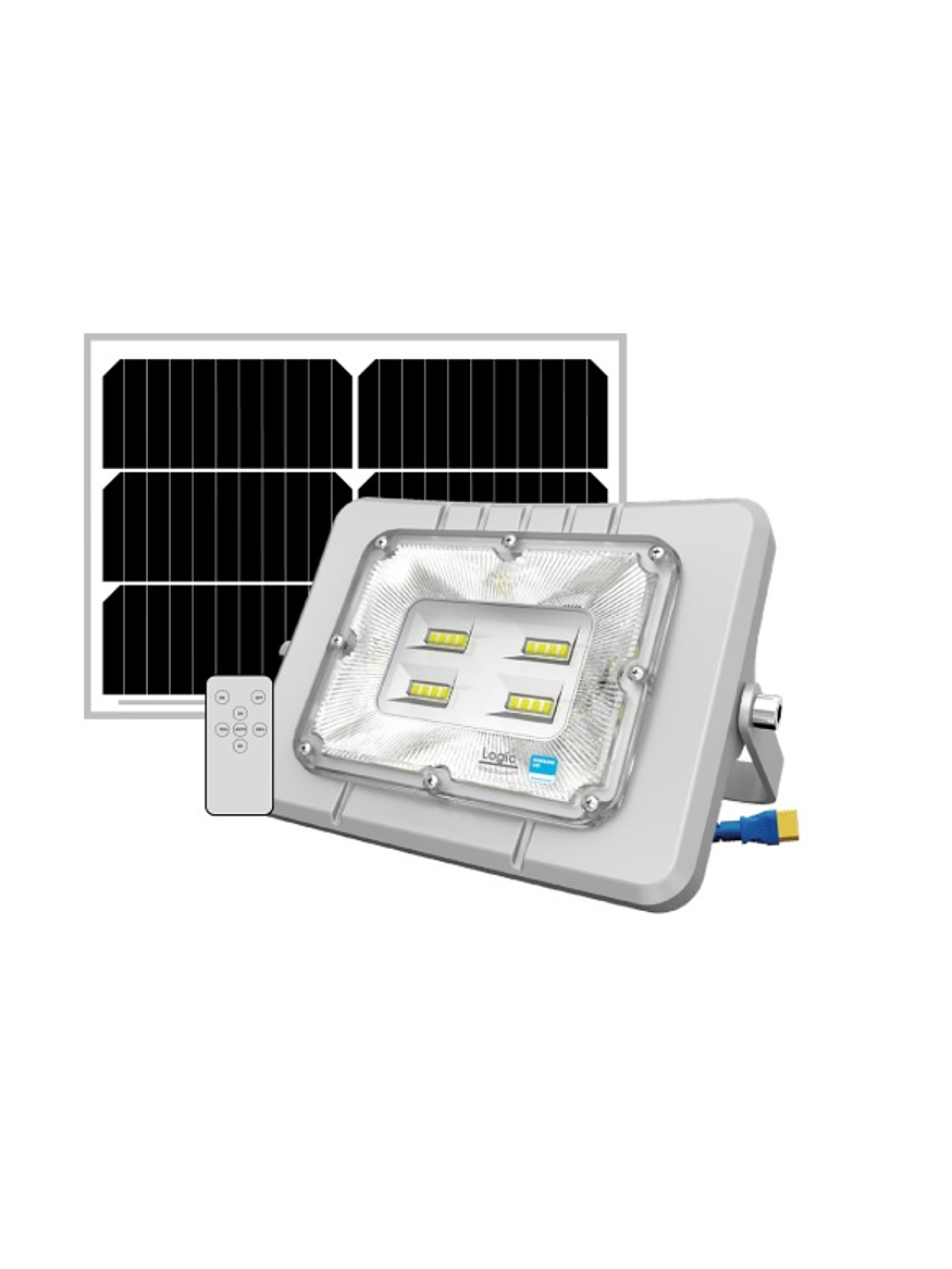 Proyector Solar LED AUSTRAL 100W Luz Fría 6500K IP65 1