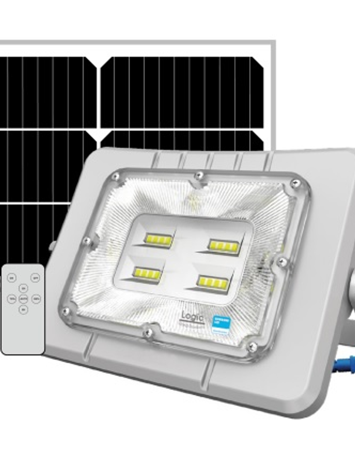 Proyector solar LED AUSTRAL 100W luz fría 6500K IP65  1