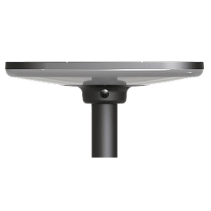 Kit Luminaria Solar Pagoda 250W 3CCT IP65 + Poste Metálico 3 Metros