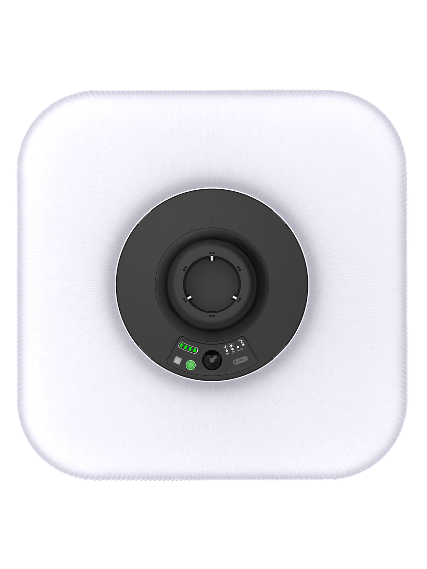 Kit Luminaria Solar Pagoda 250W 3CCT IP65 + Poste Metálico 3 Metros 3