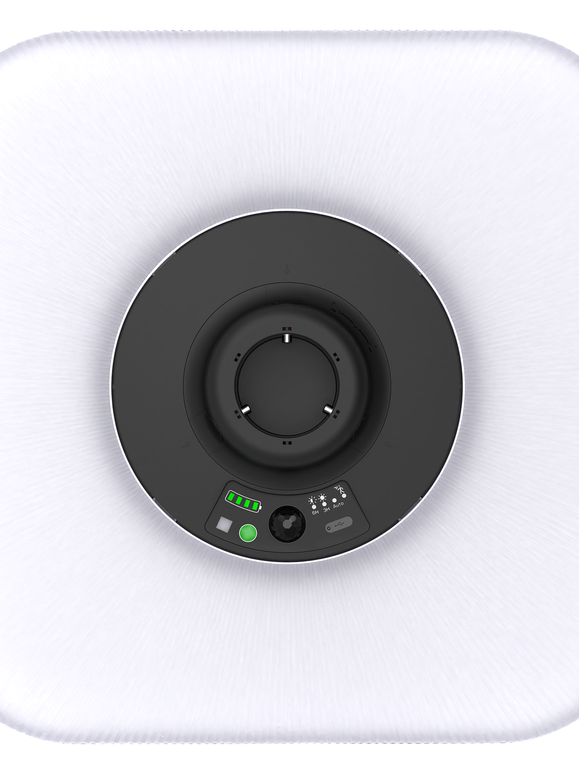 Luminaria solar Pagoda 250W c/poste 3 Metros IP65 3CCT  1