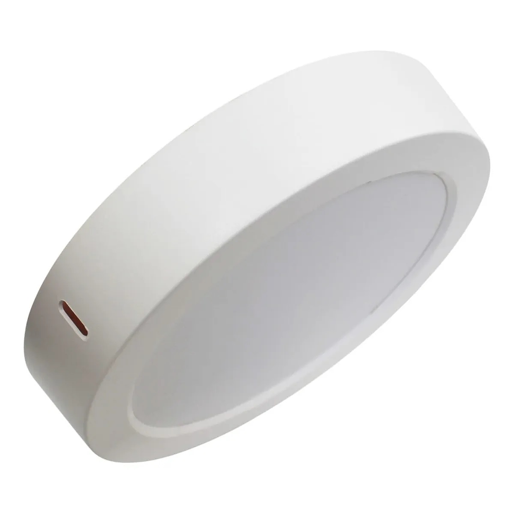 Plafón LED sobrepuesto 12W 3CCT luz seleccionable 3000K/4000K/6500K