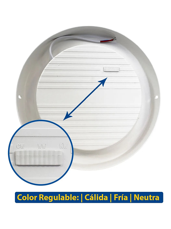 Pack 20 Unidades Plafón LED Sobrepuesto 24W 3CCT 2