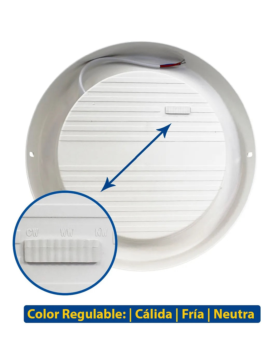 KIT 20 Plafón LED Sobrepuesto 24W 3CCT 3