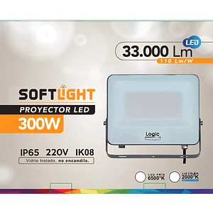 Proyector LED SOFTLIGHT 300W Luz Fría IP65 SEC