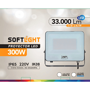 Proyector LED SOFTLIGHT 300W Luz Fría IP65 SEC