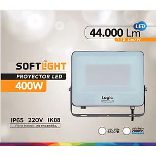 Proyector LED SOFTLIGHT 400W IP65 Luz Fría SEC 