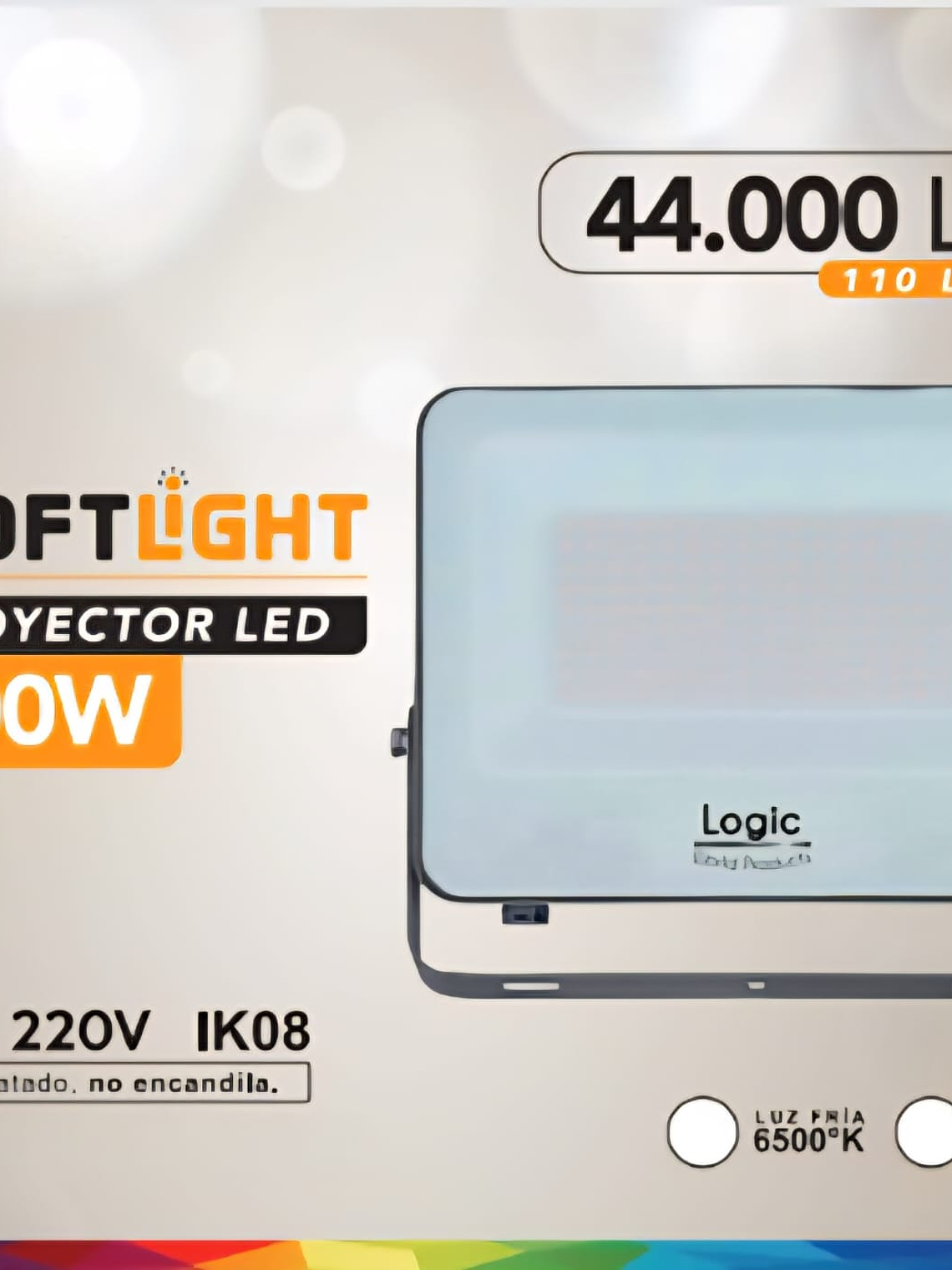 Proyector LED SOFTLIGHT 400W IP65 Luz Fría SEC  2