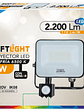 Proyector LED SOFTLIGHT 20W luz fría sensor PIR IP65 SEC - Miniatura 2