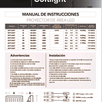 Proyector LED SOFTLIGHT 30W luz ámbar 1700K IP65 DS1