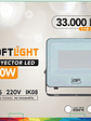 Proyector LED SOFTLIGHT 300W luz cálida 2000K IP65 DS1 - Miniatura 1