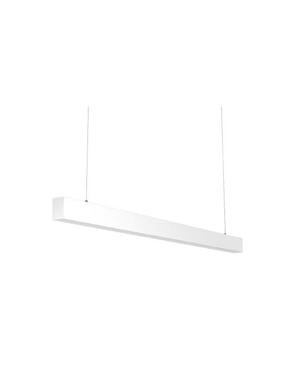 Colgante Lineal 40W Luz Fría 120cm Carcasa Blanca 3
