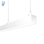 Colgante Lineal 40W Luz Neutra 120cm Carcasa Blanca 