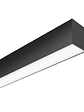 Colgante Lineal 40W Luz Fría 120cm Carcasa Negro  - Miniatura 5