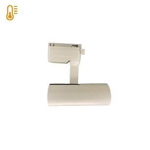 Foco Para Riel Monofásico 10W Luz Cálida Carcasa Blanca