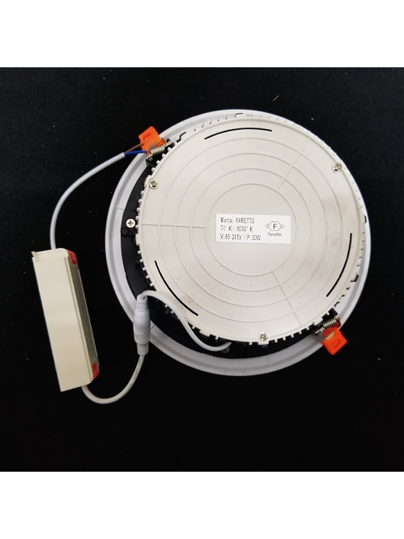 Downlight Empotrado COB 30W Luz Cálida Redondo 2