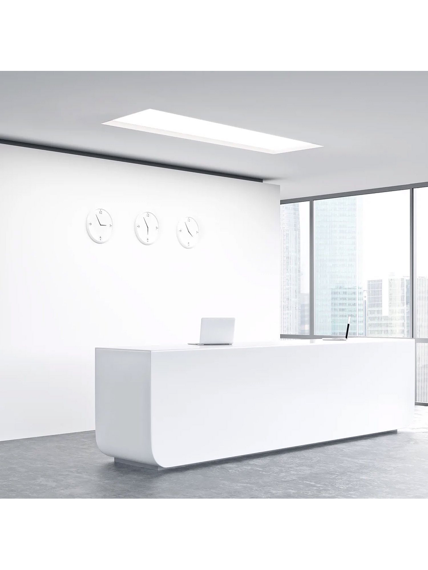 KIT 6 Panel LED Embutido 40W 30x120 Luz Fría 5