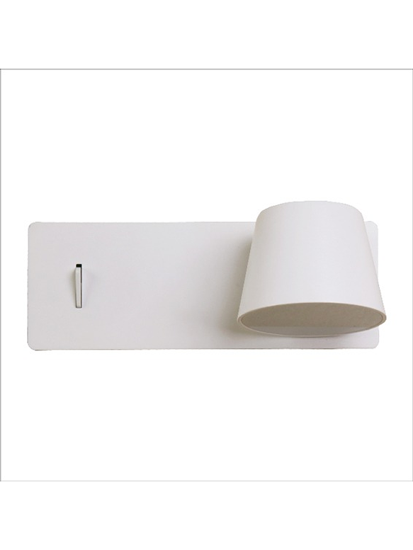 Aplique LED Lectura Roblan NARRA 6W 3000K con Interruptor + USB A/C – Blanco 1
