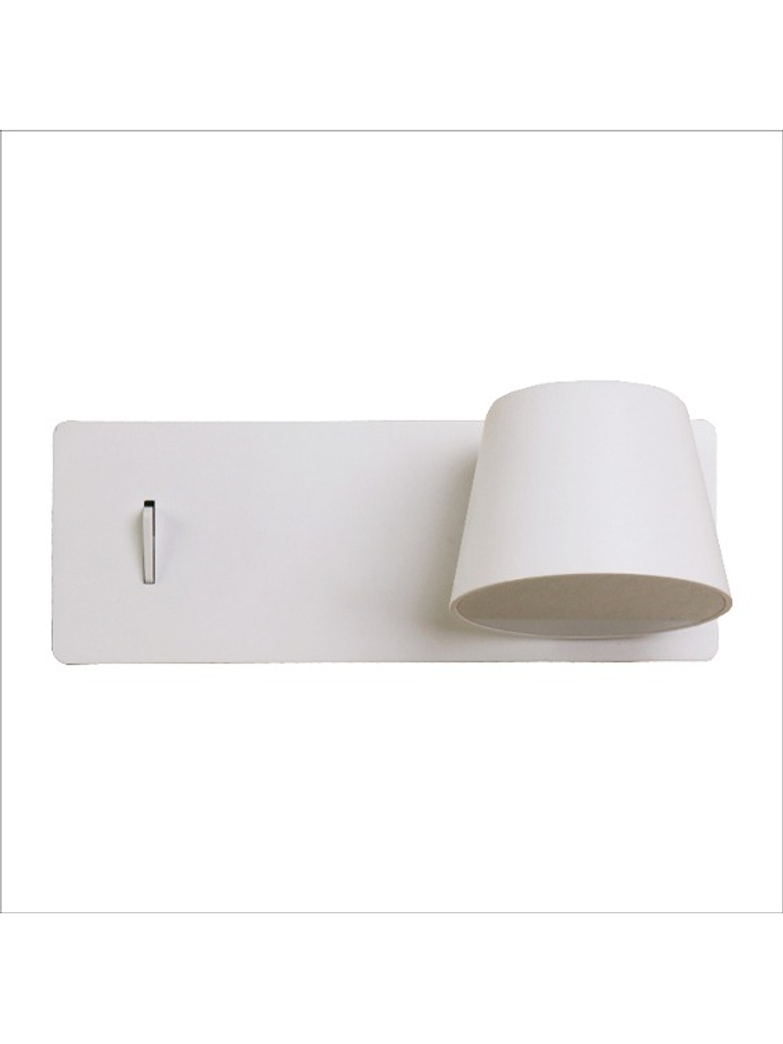 Aplique LED NARRA Lectura 6W Luz Cálida  USB A+C Blanco 1