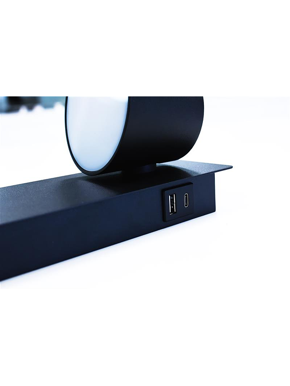 Aplique LED Lectura Roblan NARRA 6W 3000K con Interruptor + USB A/C – Blanco 5