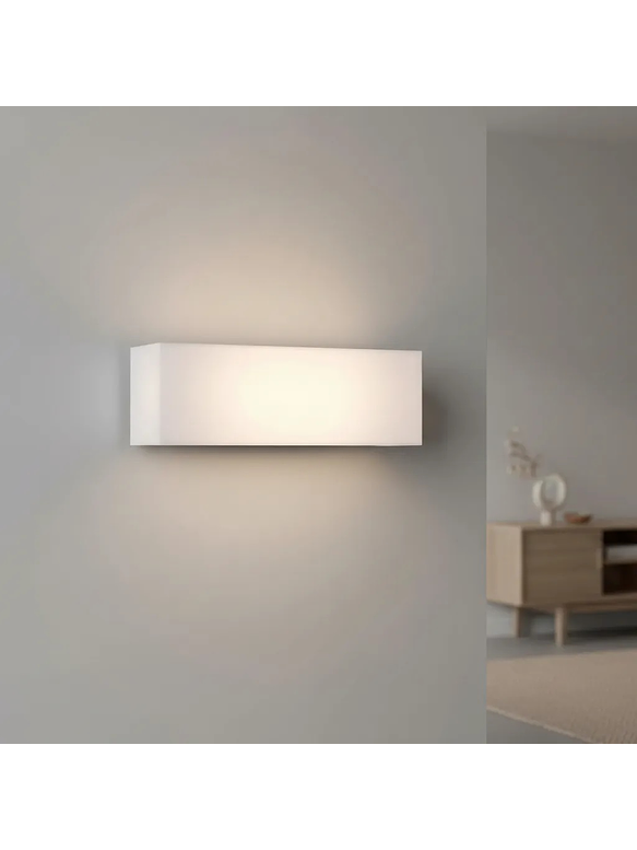 Aplique LED Exterior 10W Luz Cálida IP54 Plata 2