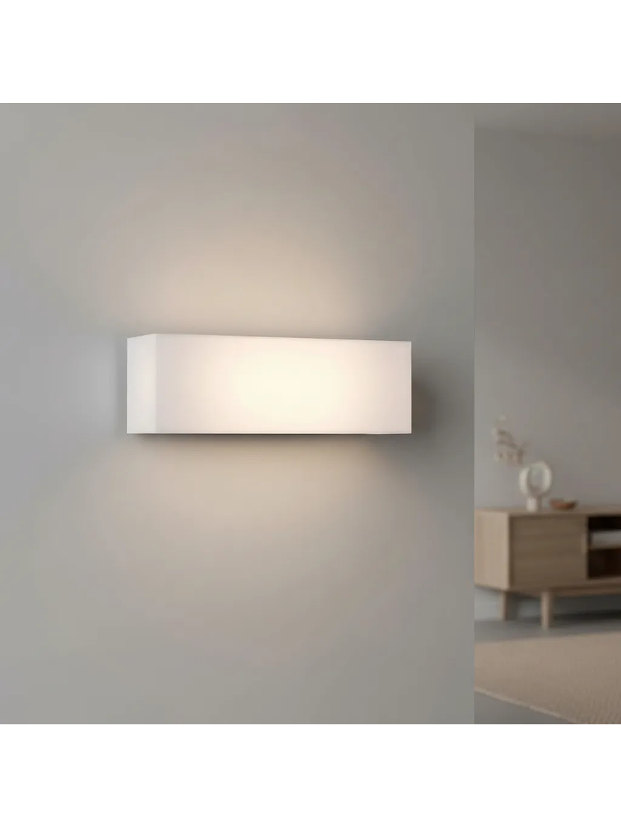 Aplique LED Exterior 10W Luz Cálida IP54 Plata 2