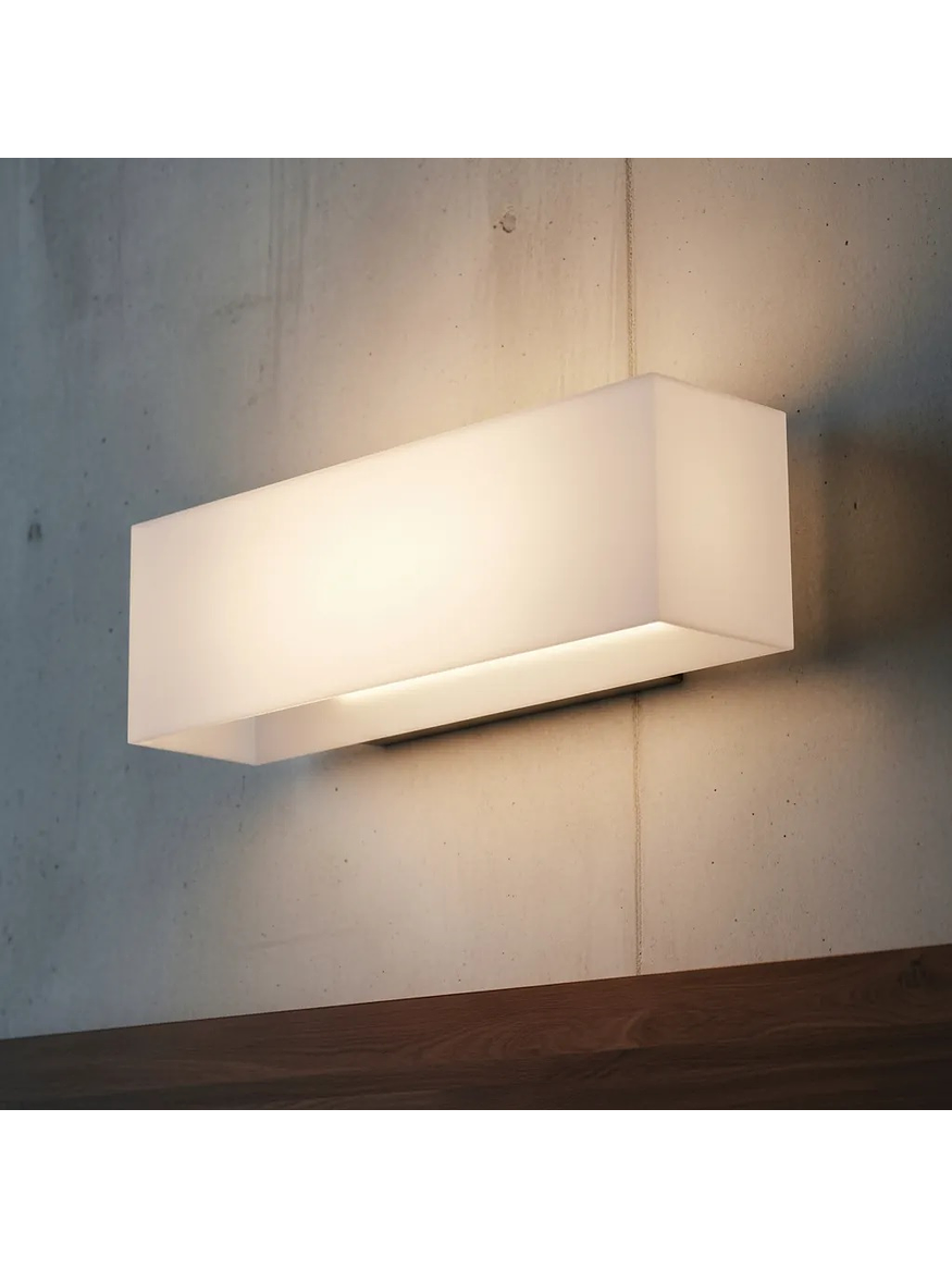 Aplique LED Exterior 10W Luz Cálida IP54 Plata 3