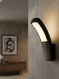 Aplique LED Exterior 12,5W Luz Cálida IP54 Gris Oscuro - Miniatura 4