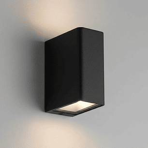 Aplique LED Exterior Bifocal 13W Luz Cálida IP54 Gris Oscuro