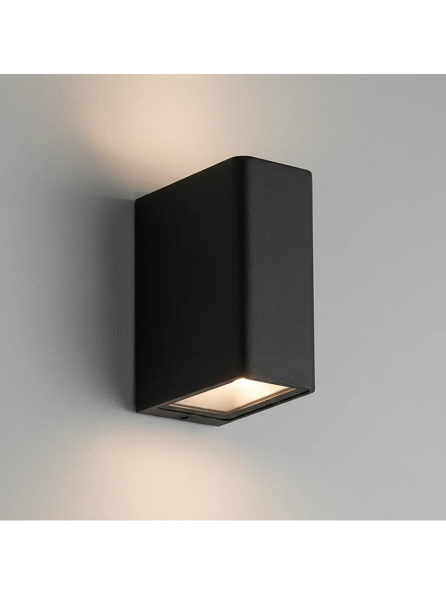 Aplique LED Exterior Bifocal 13W Luz Cálida IP54 Gris Oscuro 2