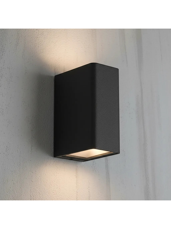 Aplique LED Exterior Bifocal 13W Luz Cálida IP54 Gris Oscuro 5