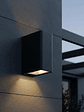 Aplique LED Exterior Bifocal 13W Luz Cálida IP54 Gris Oscuro - Miniatura 1
