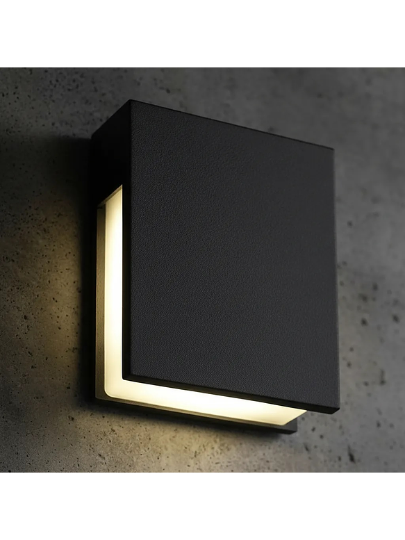 Aplique LED Exterior DELTA 4,8W 3000K IP54 Gris Oscuro 2