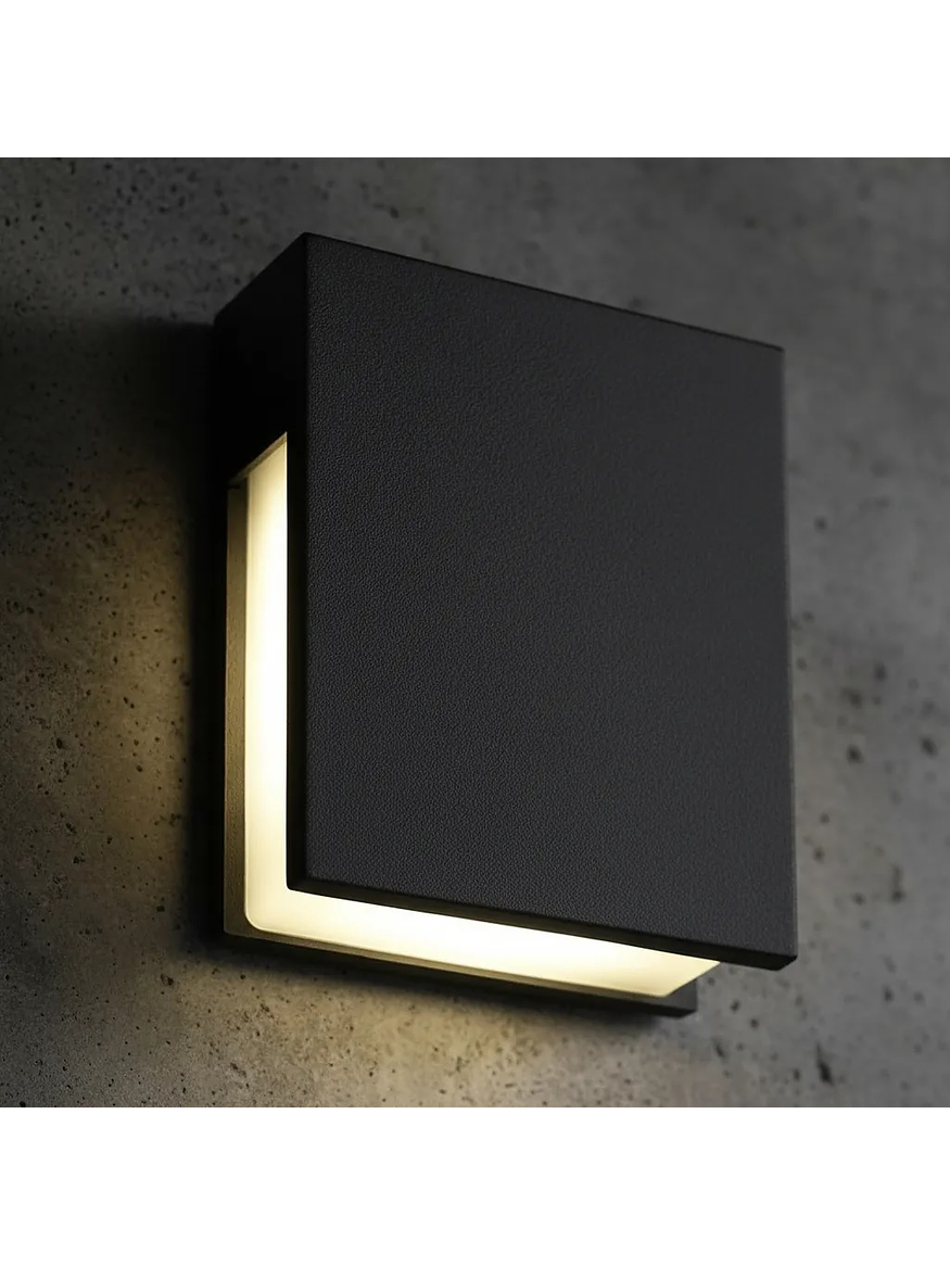 Aplique LED Exterior DELTA 4,8W 3000K IP54 Gris Oscuro 2