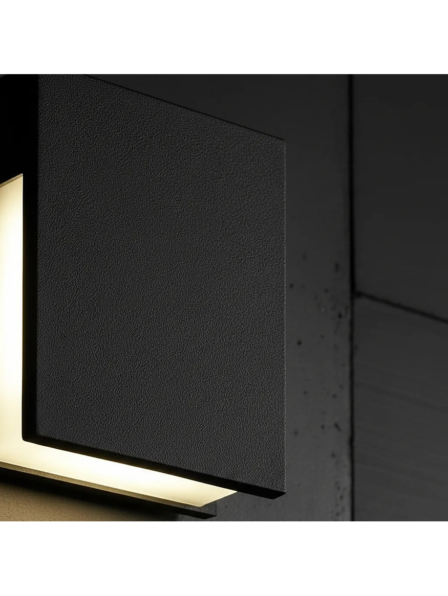 Aplique LED Exterior DELTA 4,8W 3000K IP54 Gris Oscuro 4