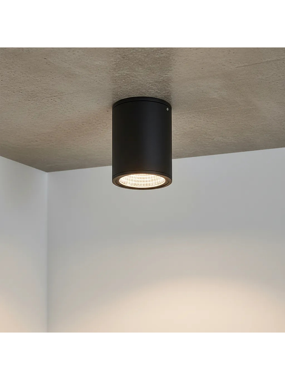 Aplique Techo LED Roblan 13W 3000K IP65 Exterior – Gris Oscuro 4