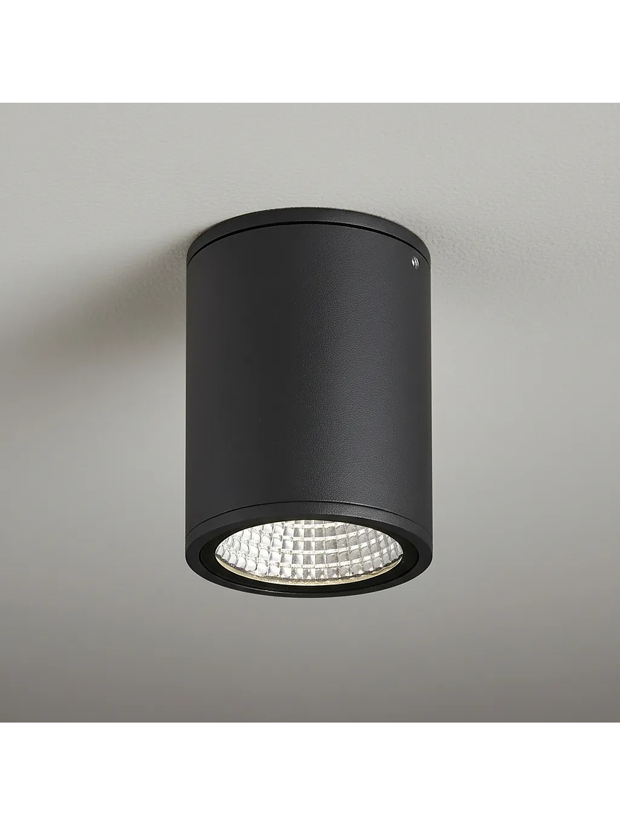 Aplique Techo LED Roblan 13W 3000K IP65 Exterior – Gris Oscuro 6